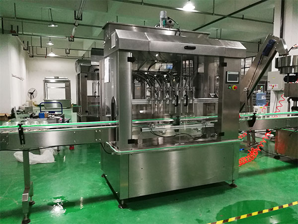 豆豉酱料灌装机成套设备图
