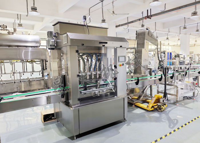 大颗粒香菇酱灌装压盖生产线